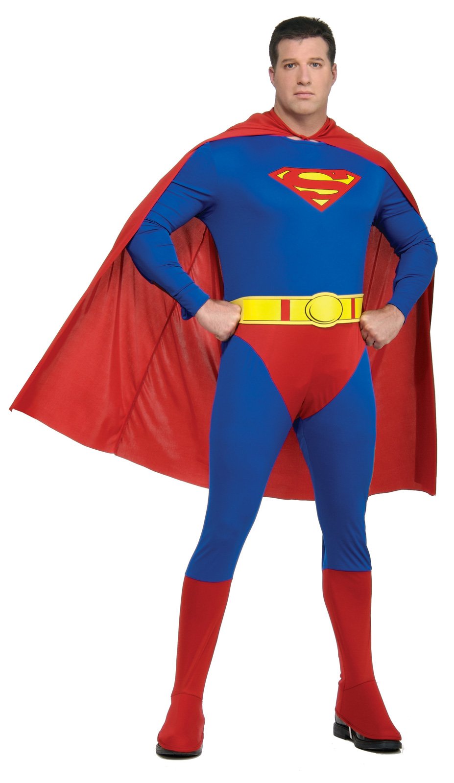 Superman Adult Plus Costume - Click Image to Close