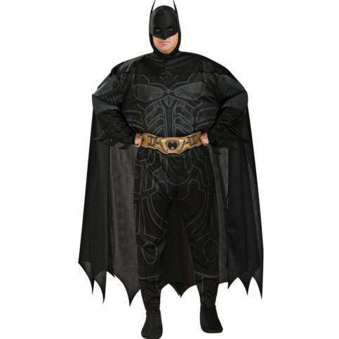 Batman Dark Knight Batman Adult Plus Costume - Click Image to Close