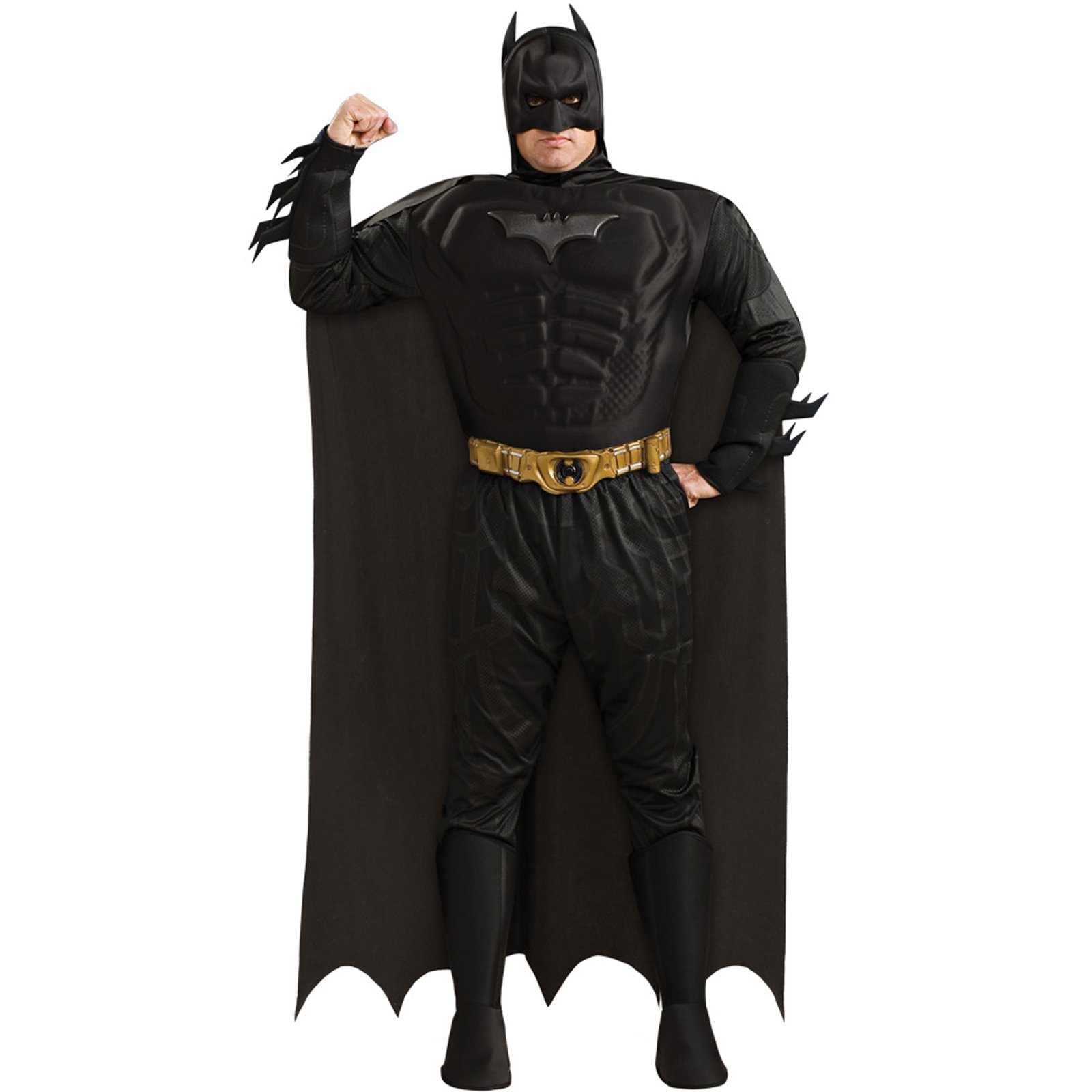 Batman Dark Knight - Batman Muscle Chest Deluxe Adult Plus Costu