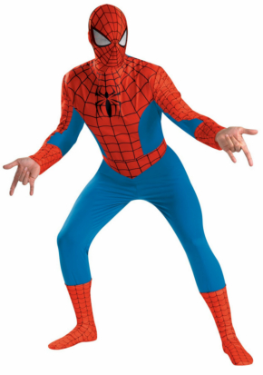 Spider-Man Deluxe Adult Costume - Click Image to Close