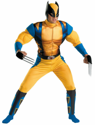 Wolverine Origins Classic Muscle Adult Costume - Click Image to Close
