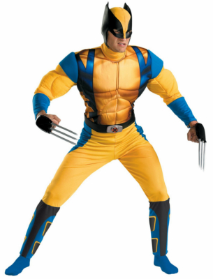 Wolverine Origins Classic Muscle Adult Costume