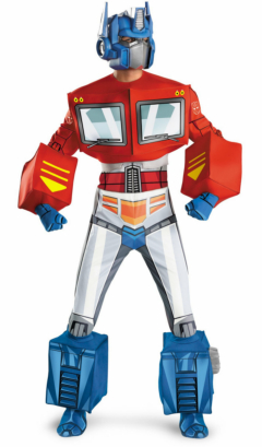 Transformers Optimus Prime Super Deluxe Adult Costume - Click Image to Close