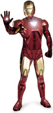 Iron Man 2 (2010) Movie - Iron Man Mark 6 Super Deluxe Adult Cos - Click Image to Close