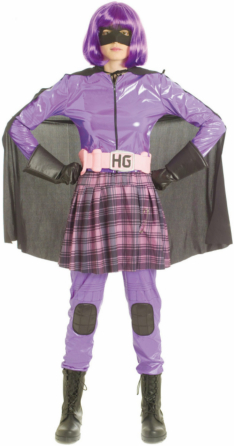 Kick-Ass Movie - Hit-Girl Deluxe Adult Costume - Click Image to Close