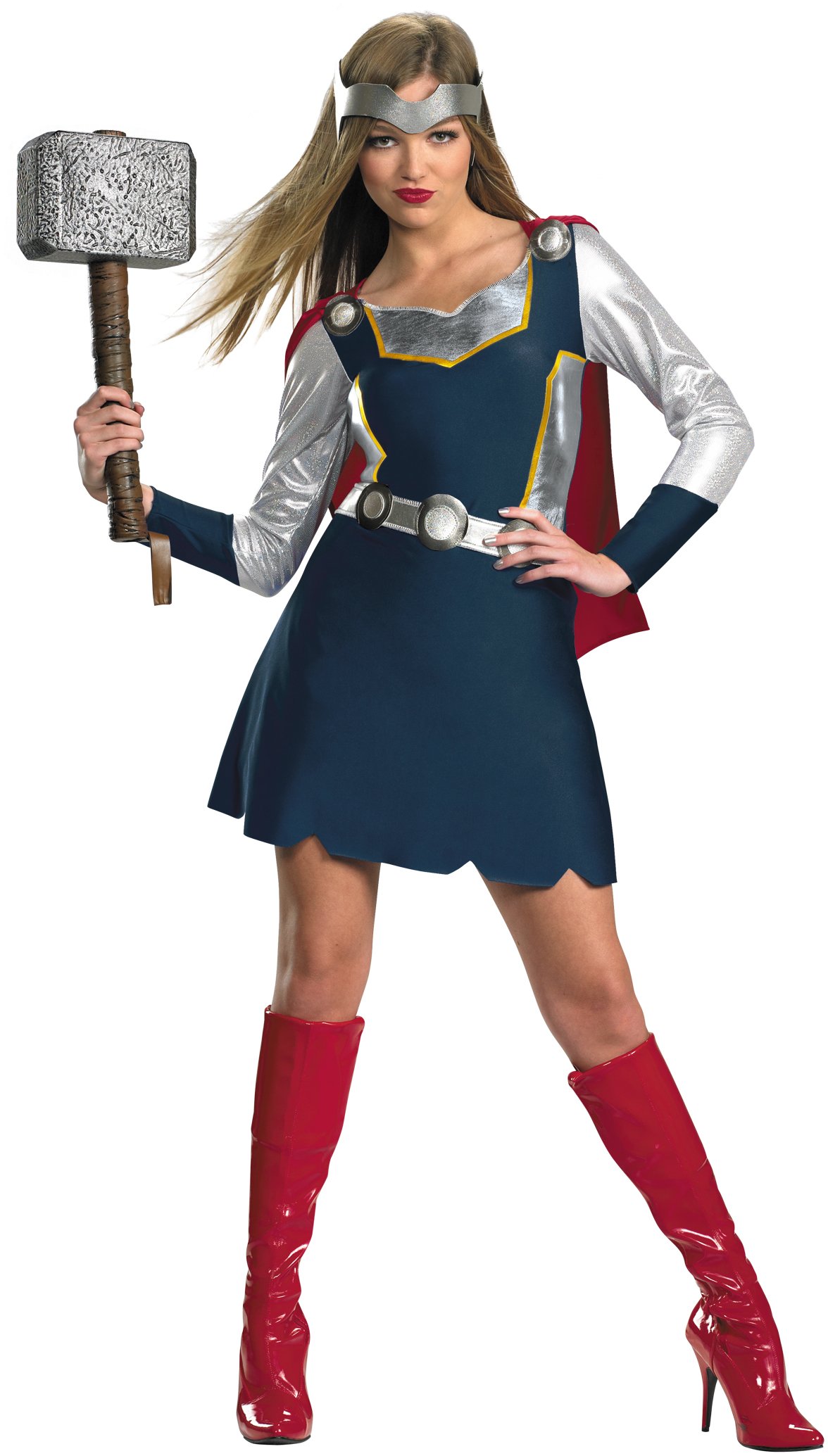 Thor Girl Classic Adult Costume - Click Image to Close