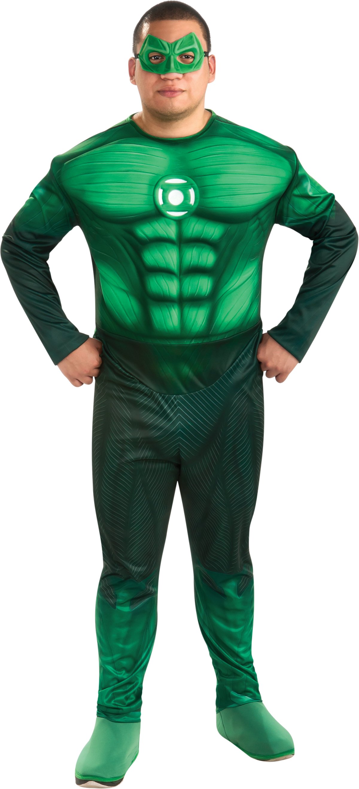 Green Lantern Movie - Deluxe Hal Jordan Plus Adult Costume - Click Image to Close