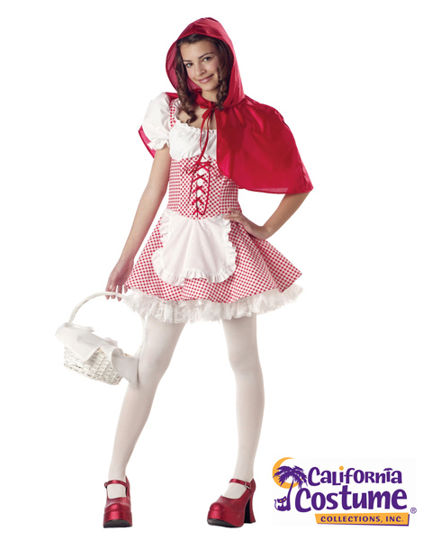 Miss Red Riding Hood Teen Costume - Click Image to Close