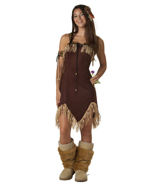 Indian Princess Costume for Teen - Click Image to Close