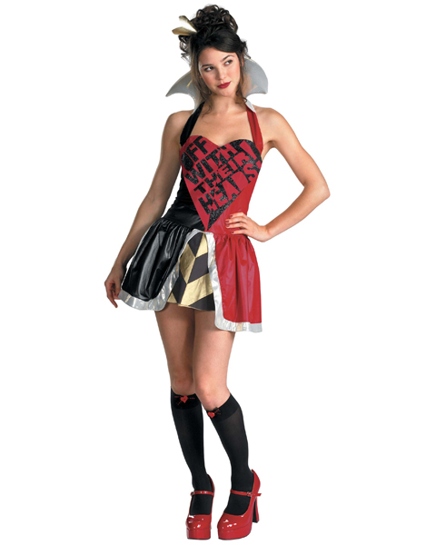 Teen Queen of Hearts Costume - Click Image to Close