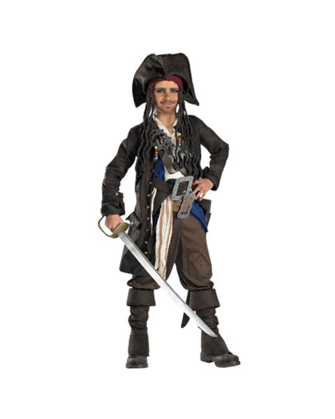 Captain Jack Sparrow Costume for Teen