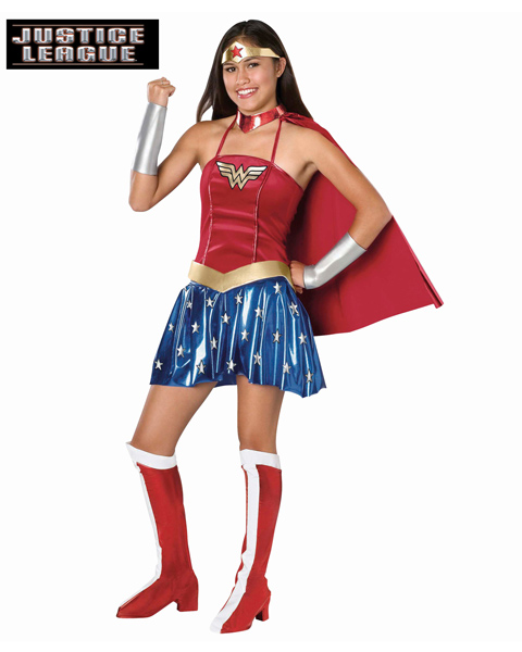 Wonder Woman Costume for Teen - Click Image to Close