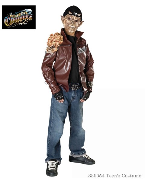 Demon Ride Costume For Teen - Click Image to Close