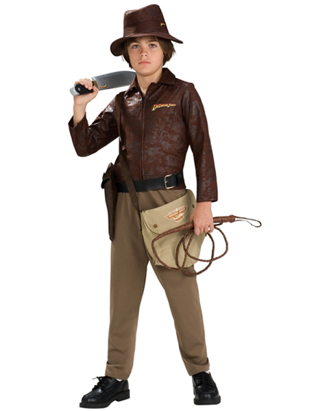 Deluxe Tween Indiana Jones Distressed Jackets Costume - Click Image to Close