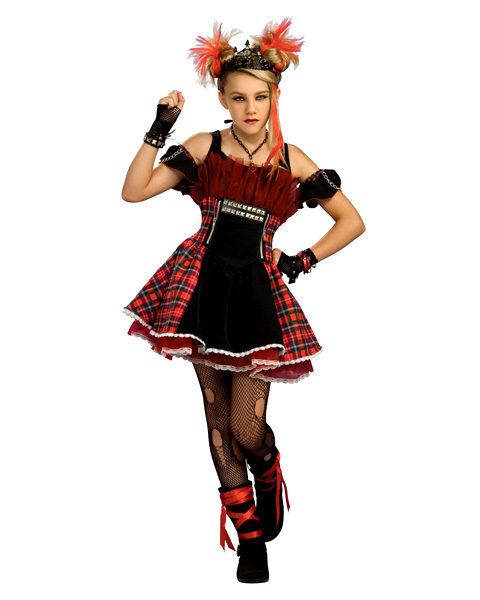 Punk Teen Ballerina Costume - Click Image to Close