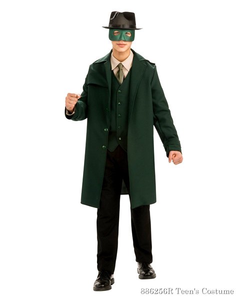 Green Hornet Deluxe Teen Costume - Click Image to Close