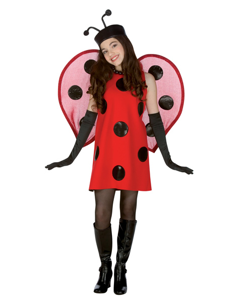 Lady Bug Costume for Teen - Click Image to Close