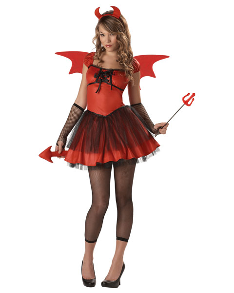 Teenage Devil Doll Costume - Click Image to Close