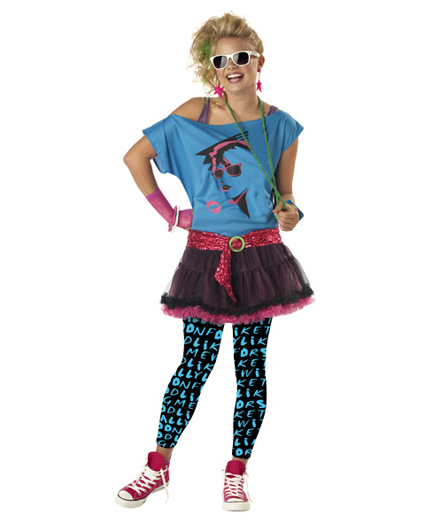 Teenage Valley Girl Costume - Click Image to Close