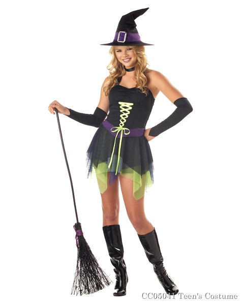 Sassy Teen Witch Costume - Click Image to Close