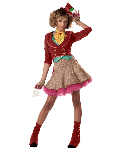 Teen The Mad Hatter Costume - Click Image to Close