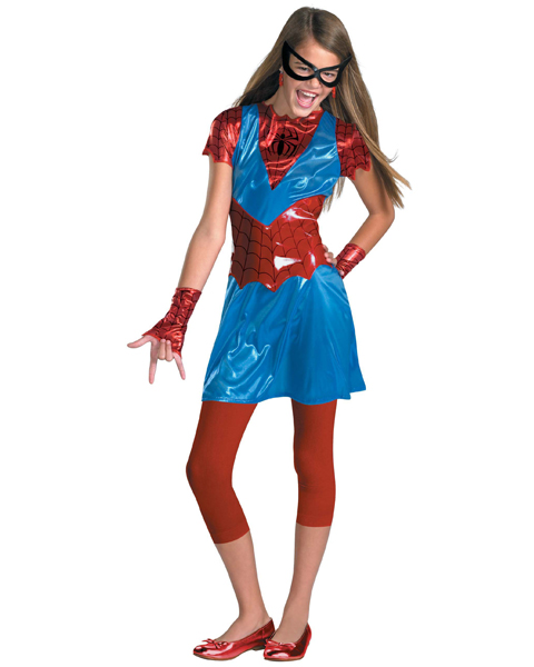 Girls Spider-Girl Costume - Click Image to Close