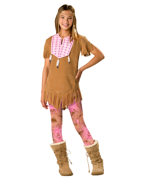 Tween Sassy Indian Maiden Costume