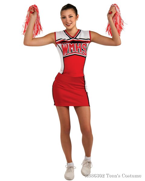 Glee Cheerleader Teen Girls Costume - Click Image to Close