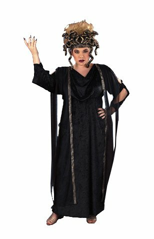 Medusa Plus Deluxe Adult Costume - Click Image to Close