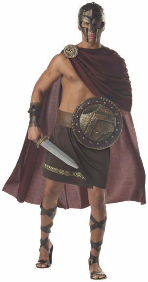 Spartan Warrior Adult Costume - Click Image to Close