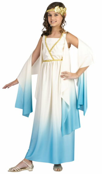 Greek Goddess Child Costume