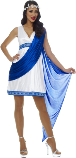 Greek Empress Adult Costume - Click Image to Close