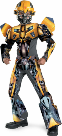 Transformers Bumblebee Movie 3-D Deluxe Child Costume - Click Image to Close