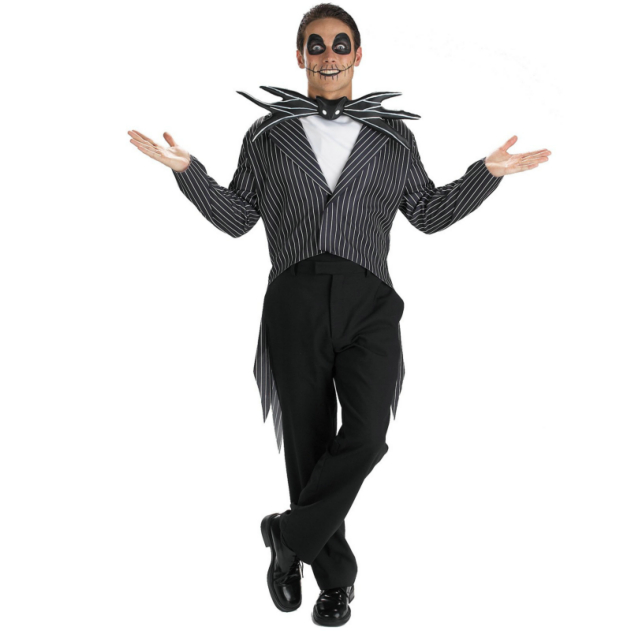 The Nightmare Before Christmas Jack Skellington Adult Costume - Click Image to Close