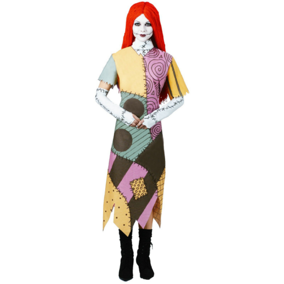 The Nightmare Before Christmas Sally Adult Costume - Click Image to Close