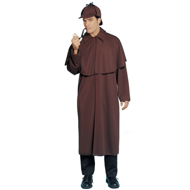 Sherlock Holmes Adult Costume - Click Image to Close