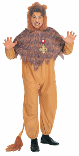 The Wizard of Oz Cowardly Lion Adult Costume - Click Image to Close