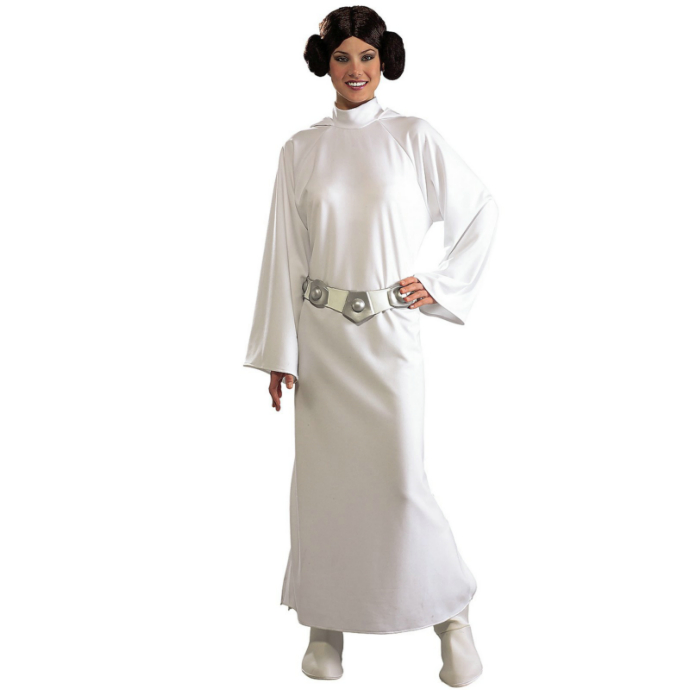 Star Wars Princess Leia Deluxe Adult Costume - Click Image to Close