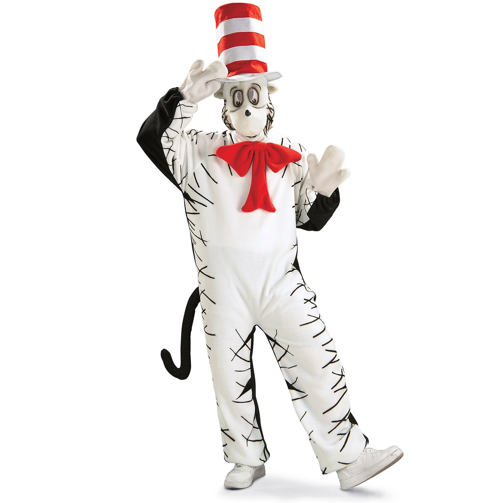 Dr. Seuss Cat In The Hat Mascot Adult Costume