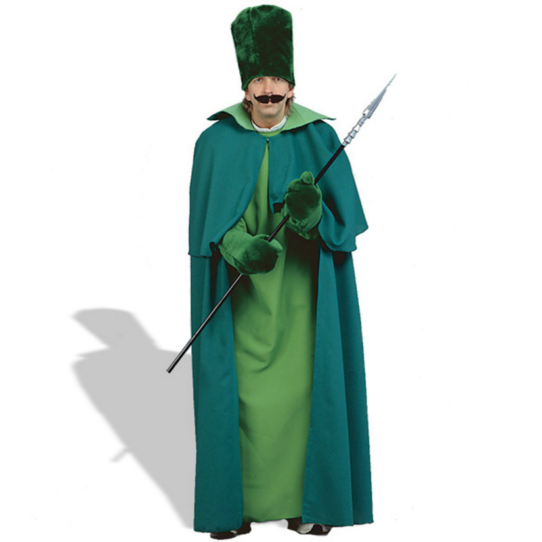 Emerald City Guard Plus Adult Costume - Click Image to Close