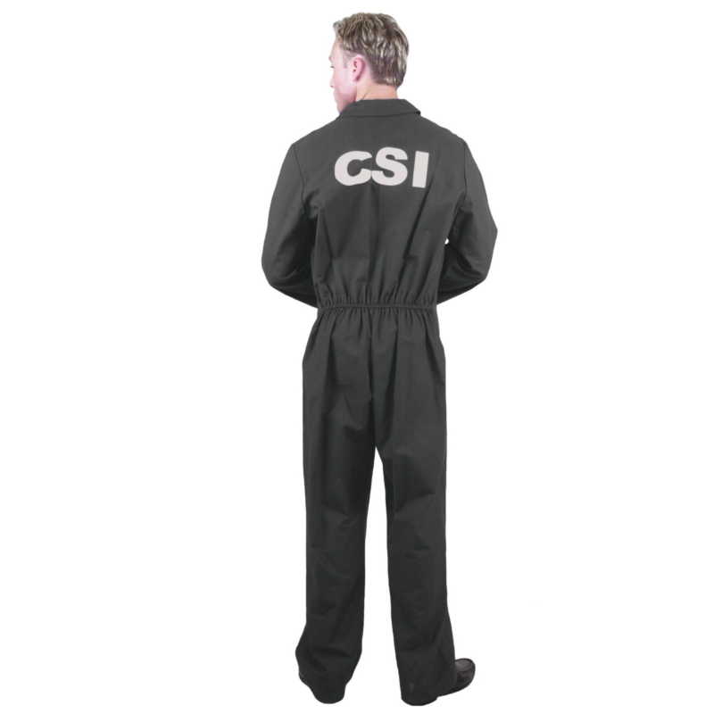 CSI Jumpsuit Adult Costume - Click Image to Close