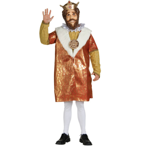 Burger King Deluxe Adult Costume - Click Image to Close