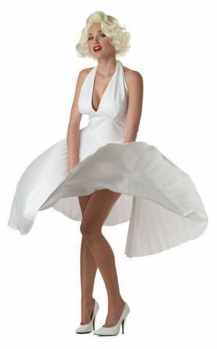Deluxe Marilyn Adult Costume - Click Image to Close