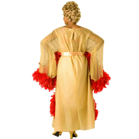 Hairspray Motormouth Maybelle Adult Plus Costume - Click Image to Close