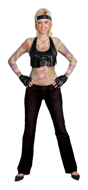 Miami Ink Hell Raiser Adult Costume - Click Image to Close