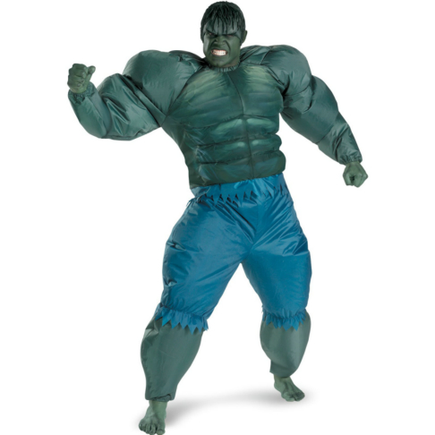 The Incredible Hulk 2008 Movie Inflatable Adult Costume - Click Image to Close