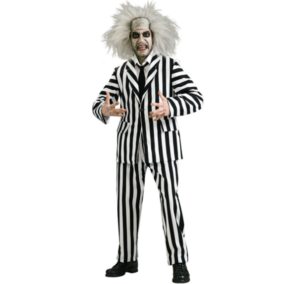 Beetlejuice Grand Heritage Adult Costume - Click Image to Close