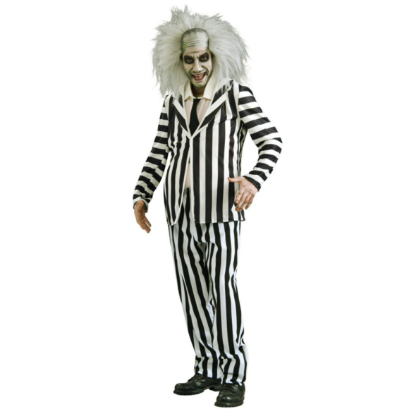 Beetlejuice Adult Costume - Click Image to Close