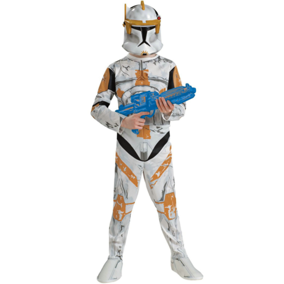 Star Wars Animated Clone Trooper Commander Cody Adult Costume - Click Image to Close