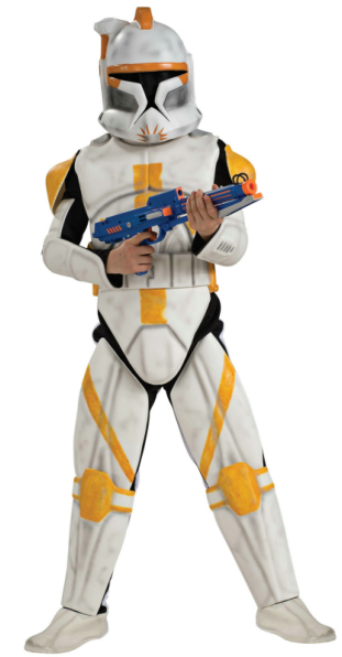 Star Wars Animated Clone Trooper Commander Cody Adult Costume - Click Image to Close